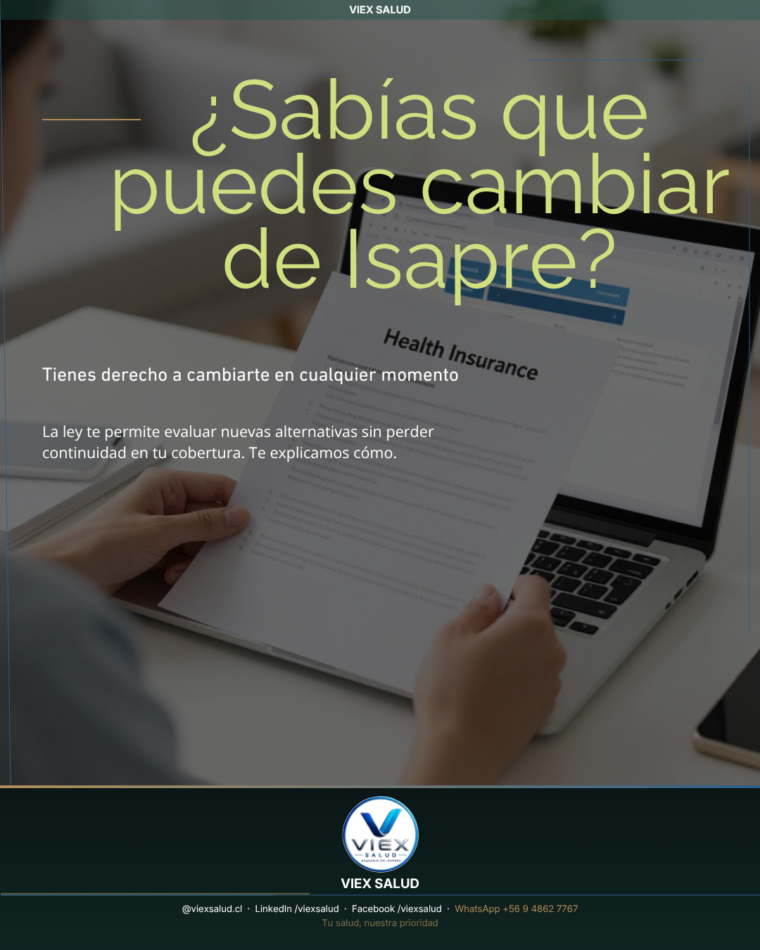 ¿Sabías que puedes cambiar de Isapre? Guía simple para hacerlo bien