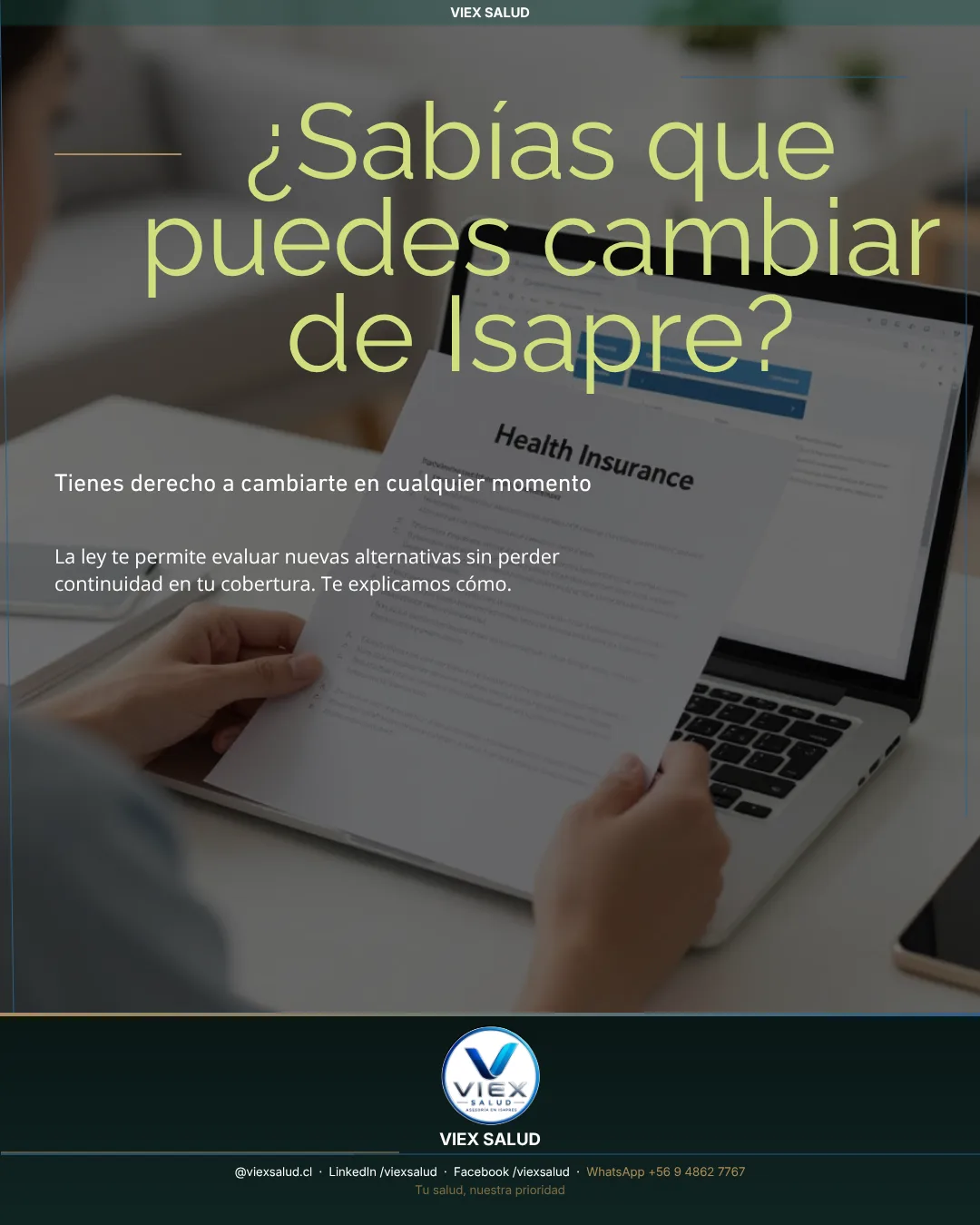 ¿Sabías que puedes cambiar de Isapre? Guía simple para hacerlo bien